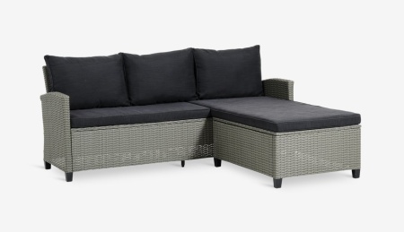 Lounge trosed sa lenjivcem siva ( 3700506 )