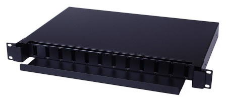 Masterlan Patch panel 12 Duplex SC sa kasetom, crni ( 5636 )