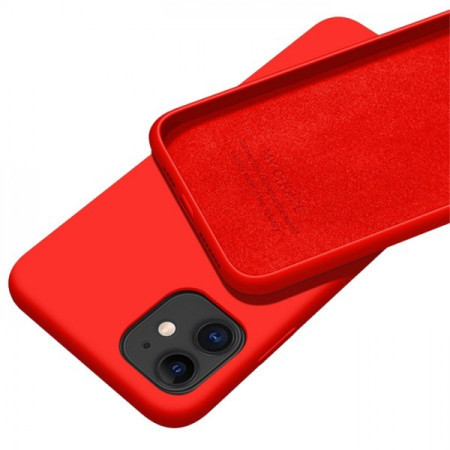 MCTK5-XIAOMI Mi 11 Lite * Futrola Soft Silicone Red (169)