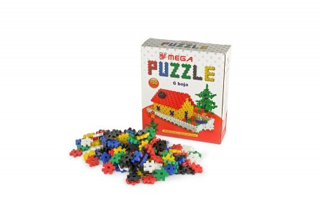 Mega puzle - 6 boja, 150 pcs ( 950650 ) - Img 1