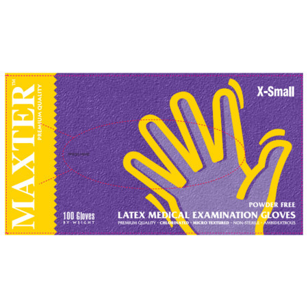 Mercator medical rukavice jednokratne maxter latex bez pudera veličina 5xl ( rd10054005xl ) - Img 1