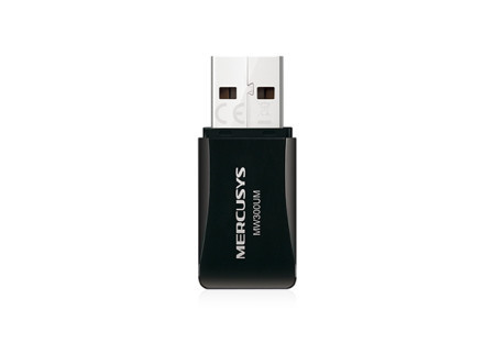 Mercusys MW300UM, N300 wireless mini USB adapter ( 1130 )