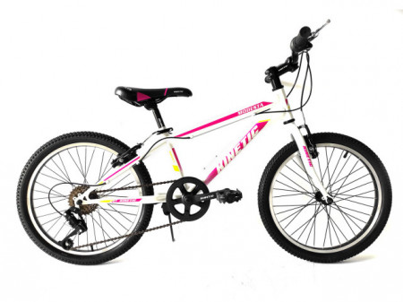 Modesta Kinetic 20" Bicikl za decu sa 6 brzina - Roze/beli ( 20015 )