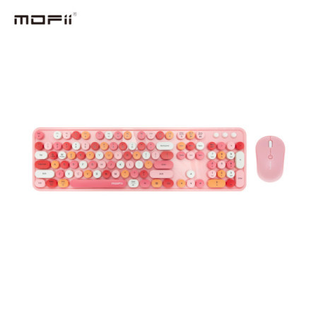 Mofil sweet DM retro set tastatura i miš pink ( SMK-623M5DMPK )