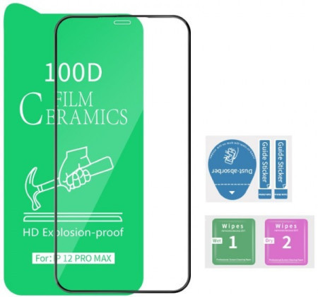 MSF-IPHONE-15 plus 100D ceramics film, full cover-9H, folija za IPhone 15 plus (79.) - Img 1