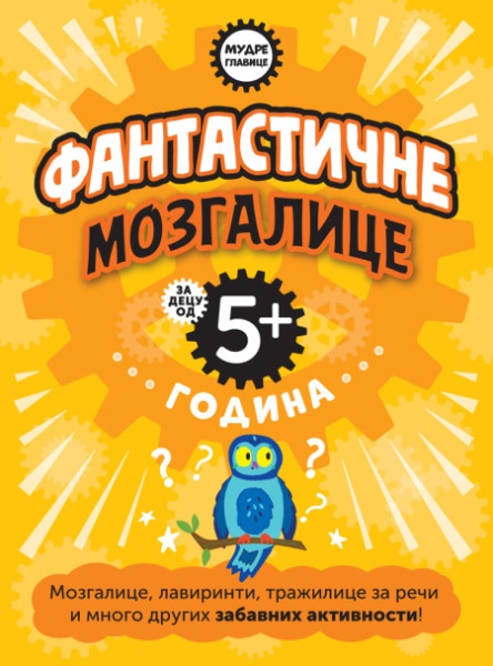 Mudre glavice: Fantastične mozgalice za decu od 5+ godina ( 29563 )