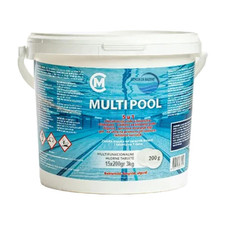 Multi-pool tablete 5 u 1 - 200g/3kg ( 1161245 ) - Img 1