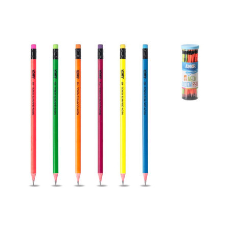 Neon, grafitna olovka sa gumicom, HB ( 130100 )