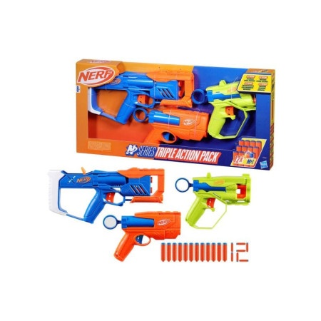 Nerf n series triple action set blastera ( F9840 )