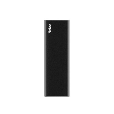 Netac externi SSD 500GB Z slim black USB3.2 Gen2 Type-C, NT01ZSLIM-500G-32BK