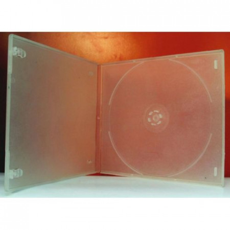 NN Bela providna slim kutija za 1 CD/DVD debljine 5.2mm ( 95NP/Z ) - Img 1