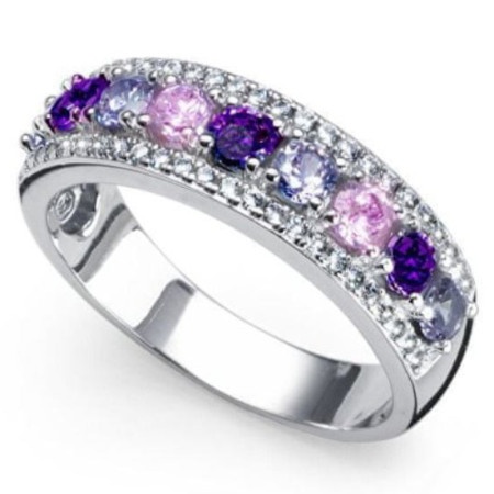Oliver weber balance 925ag zircon prsten sa swarovski kristalom m ( 63269m )