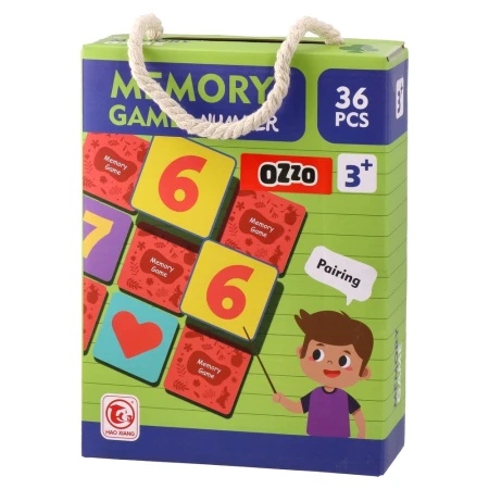 Ozzo smart card edukativna igra memorija brojevi 36 delova ( 882406 )