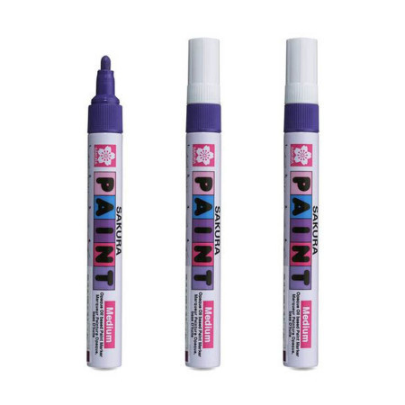 Paint marker, uljani marker, medium, purple, 2.0mm ( 672501 ) - Img 1