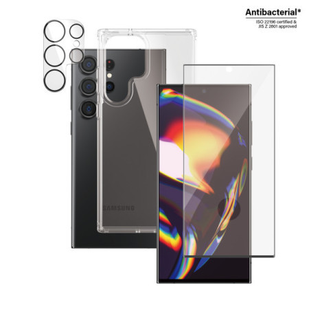 PanzerGlass Samsung galaxy S23 ultra bundle (zaštitno staklo, futrola, zašita za kameru) ( PGB0435+7317 )