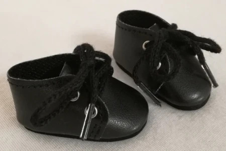 Paola Reina crne cipele za lutke od 32 cm. ( 63222 )