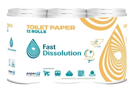 Paperblu toalet papir za domaćinstvo 165list 2sl (8 x 12 rolni) ( ID8S165F12 )