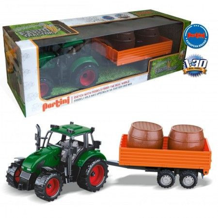Pertini P-0272/1 Traktor sa prikolicom i buretom ( 15577 ) - Img 1