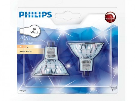 Philips sijalica halogena GU5.3 20W 12V PS612 pakovanje 2/1 - Img 1