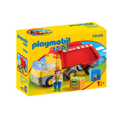 Playmobil 1.2.3 kamion kiper ( 30649 ) - Img 1
