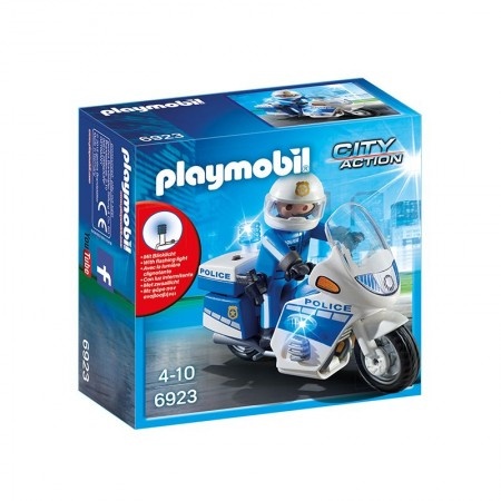 Playmobil Police + motor sa LED svetlima ( 6923 )