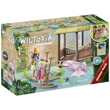 Playmobil Wiltopia Veslanje sa rečnim delfinima ( 1037069 )
