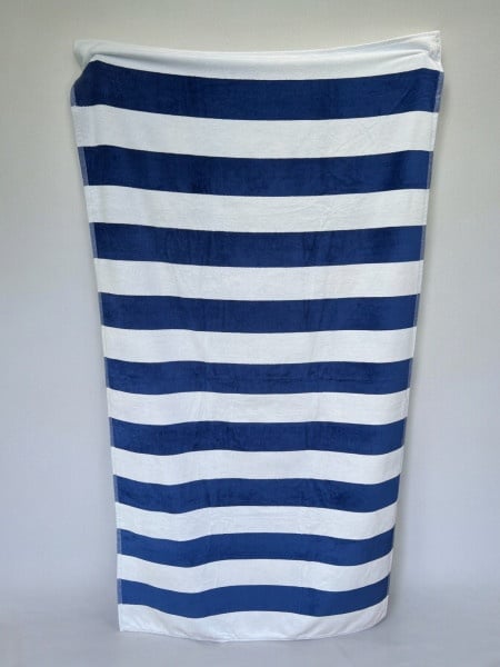 Plažni peškir Blue stripes 90x170cm ( VLK000680-bluestripes )