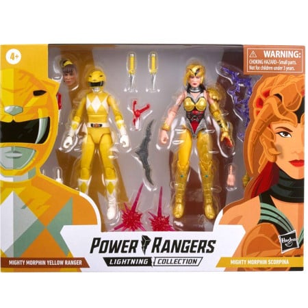 Power Rangers žuti rendžer i scorpina ( 37373 )