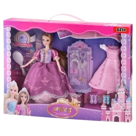 Princess, lutka, set, miks, 3977594 ( 858790 )