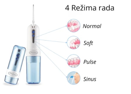 Prizma DentalJet Oralni irigator-tuš travel ( 3000135 )