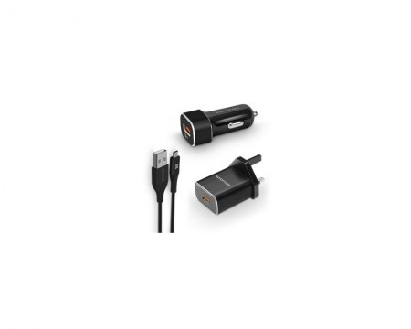 PROMATE UNIGEAR-QC3 USB-C punjač za automobil - Img 1