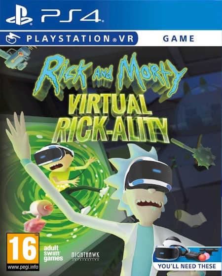 PS4 Rick and Morty - Virtual Rick-ality (VR required) ( 030000 )  - Img 1