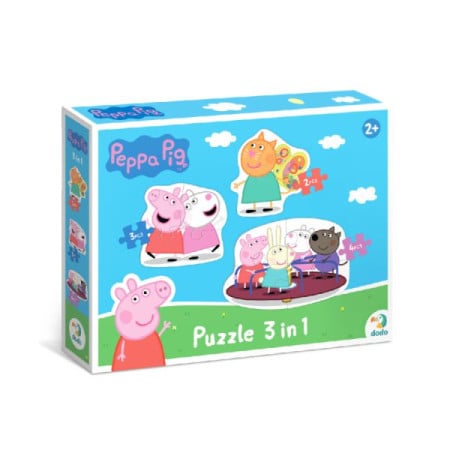 Puzzle 3 u 1 pepa prase ( 104/200339 )