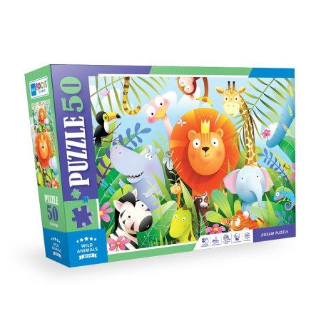 Puzzle 50 pcs wild animals bf314 ( 108/23142 )