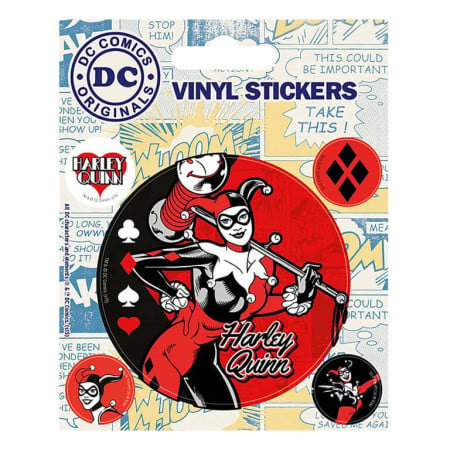 Pyramid International Harley Quinn (Retro) Stickers ( 051925 )