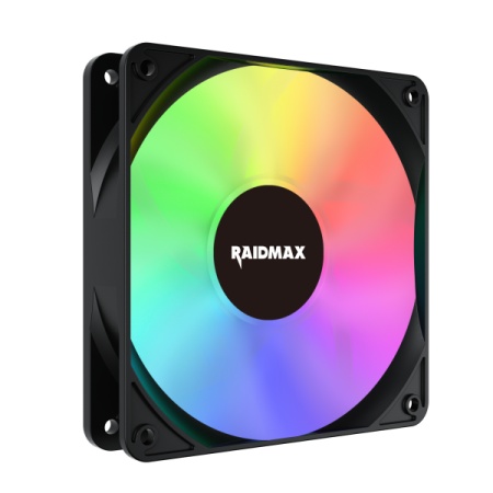 Raidmax nv-x120fbp x-air argb fan crni ventilator 120mm