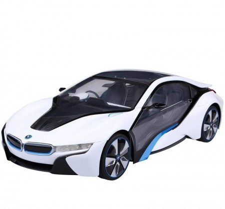 Rastar RC automobil BMW i8 1:14-sa svetlom-bel,siv ( A013810 )