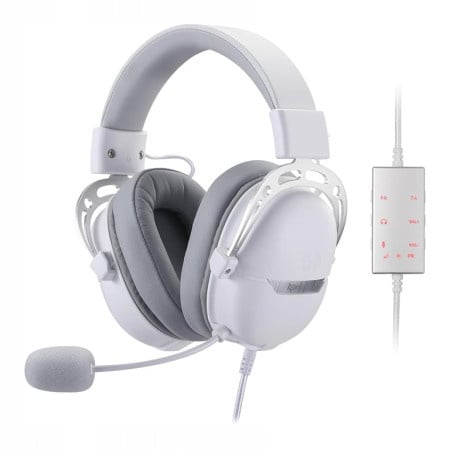 Redragon Aurora Wired Headset White ( 060382 ) - Img 1