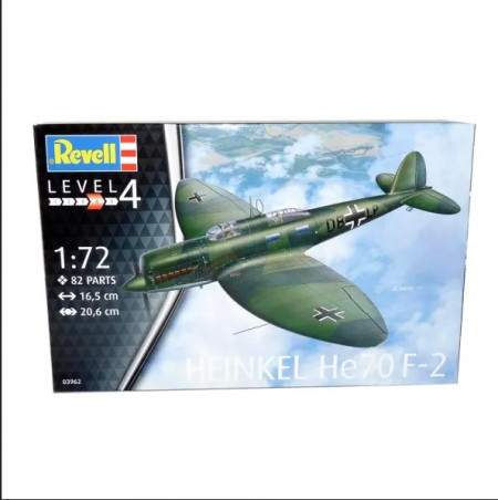 Revell maketa heinkel he70 f-2 ( RV03962/030 ) - Img 1