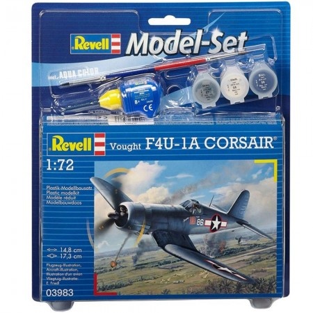 Revell maketa model set vought f4u-1d corsair ( RV63983/5006 )