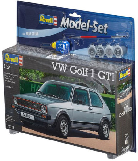 Revell maketa model set vw golf 1 gti ( RV67072 ) - Img 1