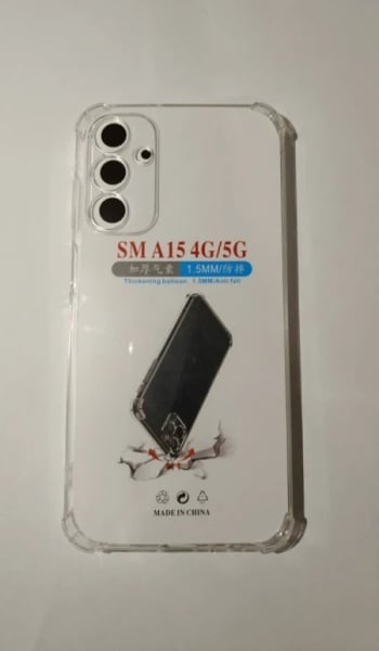 Samsung A15 zaštitna maska transparent ( 96258 )