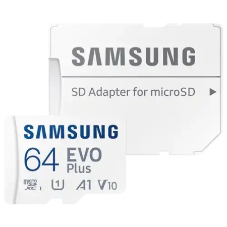 Samsung EVO Plus Micro SDXC 64GB + Adapter MB-MC64KA Memorijska kartica