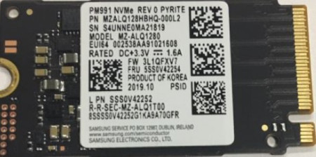 Samsung SSD M.2 NVMe 128GB MZ-ALQ1280 Bulk