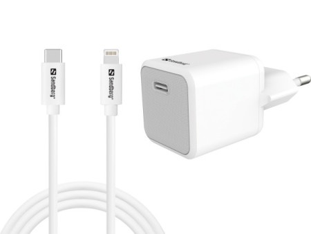 Sandberg 441-57 USB-C 20W sa Lightning kablom 1m Kucni punjac
