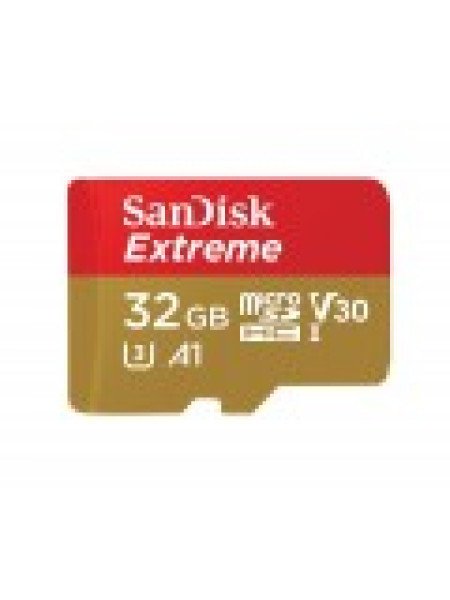 SanDisk SDHC 32GB extreme 100MB/s V30 UHS-I U3