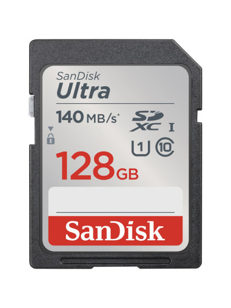 SanDisk SDXC 128GB Ultra 140MB/s Class 10 UHS-I - Img 1