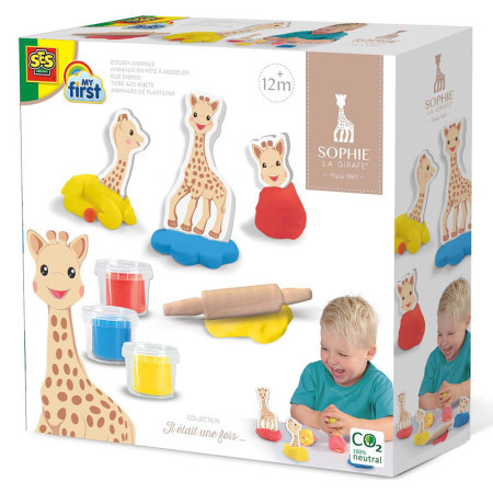 Ses creative sofi žirafa plastelin set ( 30639 ) - Img 1