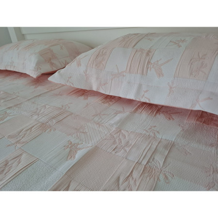 Set Elegance pink prekrivač sa dve jastučnice ( VLK000379-pink )