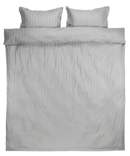 Set posteljine Nell saten 200x220 sv.siva Kronborg ( 7369682 )
